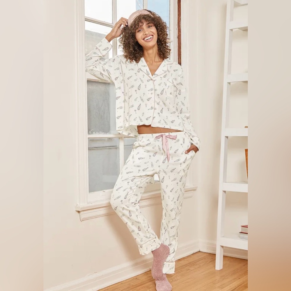 Z Supply Dream State Vino/Wine Pajama Set